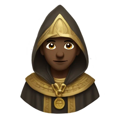 hooded ritual leader sticker