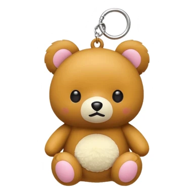 Rilakkuma charm sticker