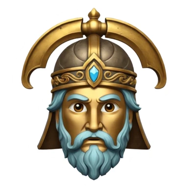 zeus helmet
 sticker