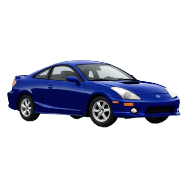 2001 toyota celica dark blue sticker