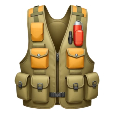 utility vest sticker