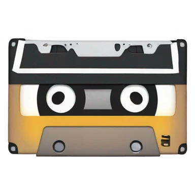 vhs cassette sticker