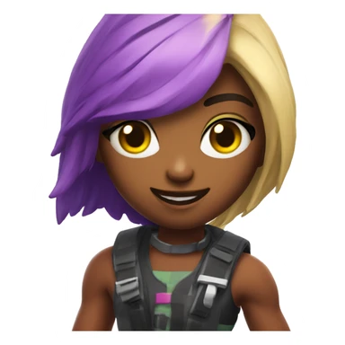 Hailey Welch and Fortnite sticker