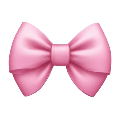 Bay pink bow sticker