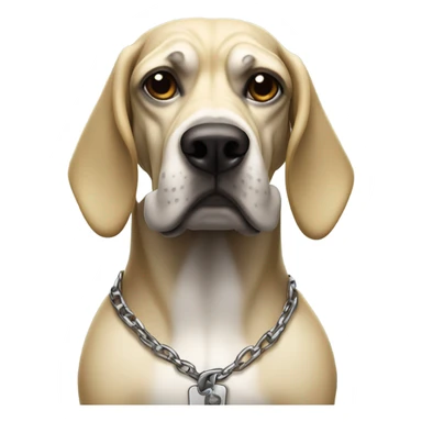 snoop dog as a dog but gangster supervillain  sticker