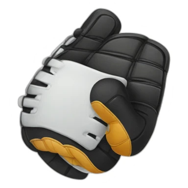 thumbs up with a hockey glove sticker