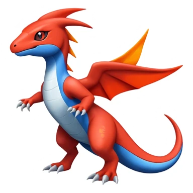  Cute Guilmon-Latias-Salandit-Fakémon-hybrid-creature (full body)  sticker