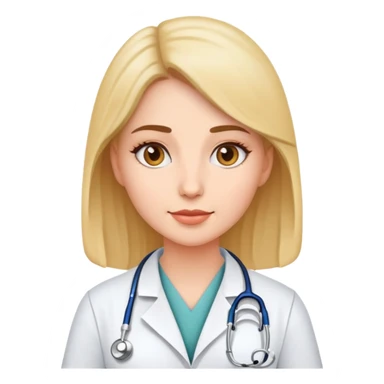 vet doctor woman sticker