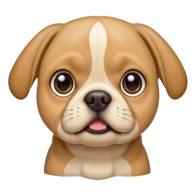 Pug-beagle  sticker