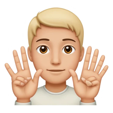 Main a 6 doigts  sticker