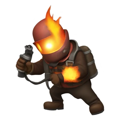 Pyro From Team fortress 2 sticker