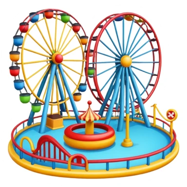 amusement park  games sticker