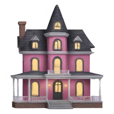 Haunted Barbie manor hotel  sticker