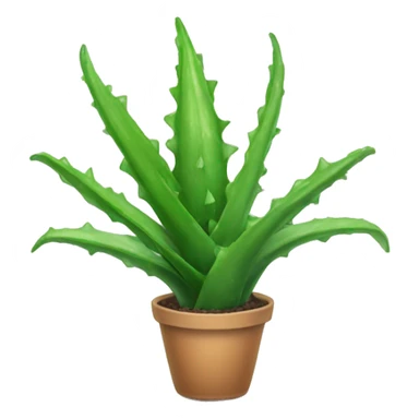 Plant aloe vera sticker