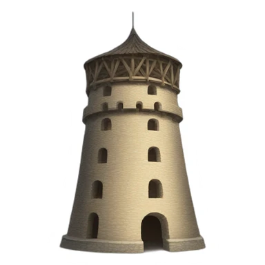 Tain tower sticker