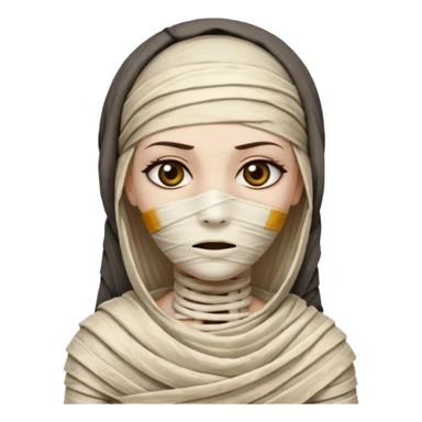 mummy girl sticker