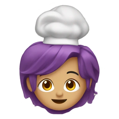 Una carana enojadoy color cafe sticker