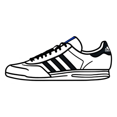 vova adidas logo sticker