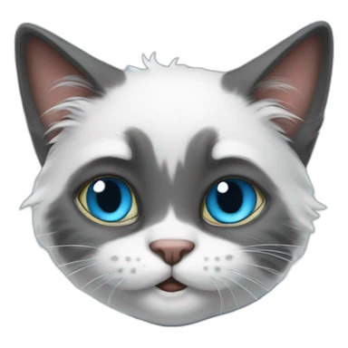 Smurf Cat sticker
