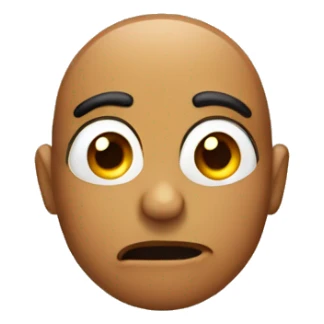 Emoji giving the side eye sticker