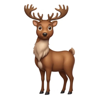A Reindeer sticker