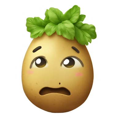 Cute potatoe sticker