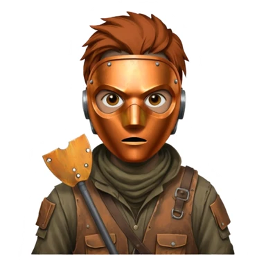 débrouillard ferraille cuivre  post apo survie loot gaming sticker