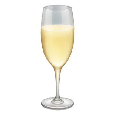 champagne glass sticker