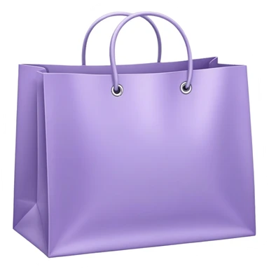 Pale purple SHOPPING sticker