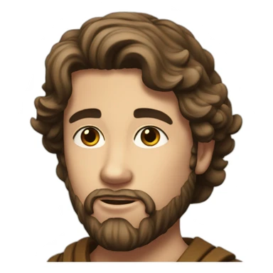 Young Philip the apostle from bible sticker