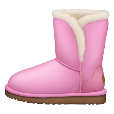Aesthetic pink Ugg sticker