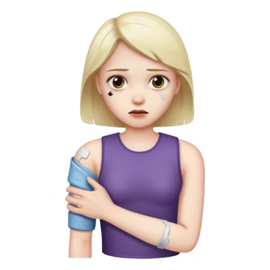  arms fracture sticker