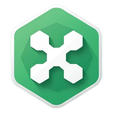 Generate a simple vector art on pictographic logo for our app icon, which should be kind of like Instagram's. It should be purely in a plain colour, one single green where the hex colour is #009869.  sticker