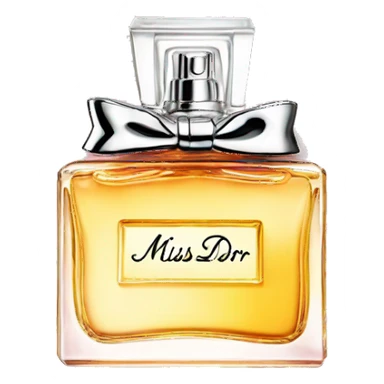 Miss dior perfume sticker