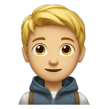 Garcon sur fils sticker