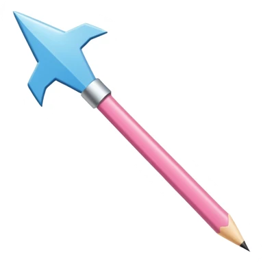 fleche directionelle blache sur fond de couleur rose   sticker