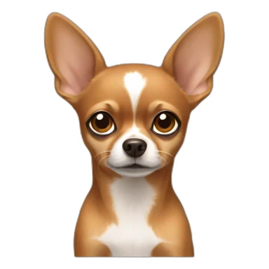 Medium Brown Chihuahu sticker