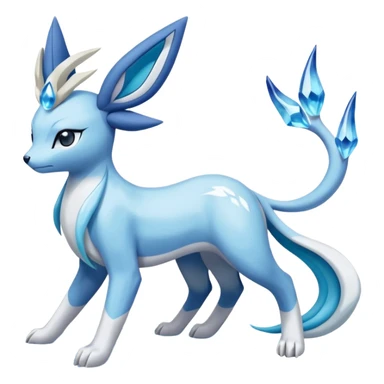 Primarina-Glaceon-Suicune-Amaura-Dialga-fusion sticker