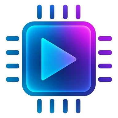 ADI Snao One futuristic icon, digital feel, gradients, no text sticker