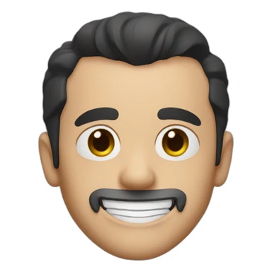 Negan smiling sticker