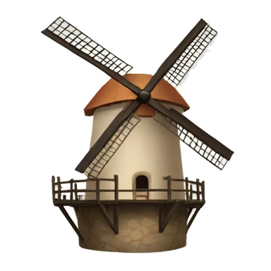 Molino de viento sticker