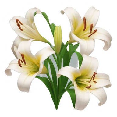 lily flowers sticker