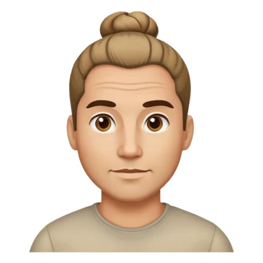 homme 40 ans cheveux en bosse sticker