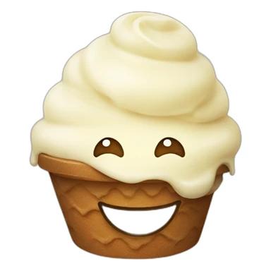 Gelato smile sticker