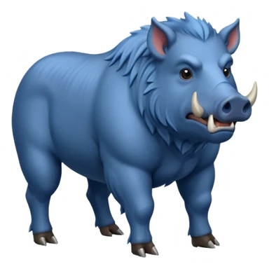 blue boar sticker