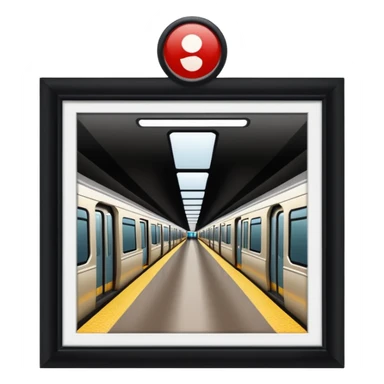 subway station  sticker