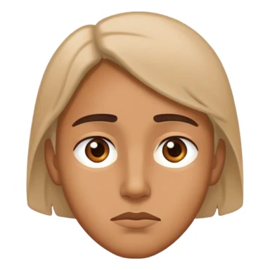 missing someone face sticker