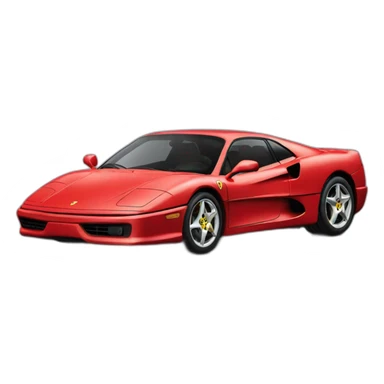 Mario dans une ferrari sticker