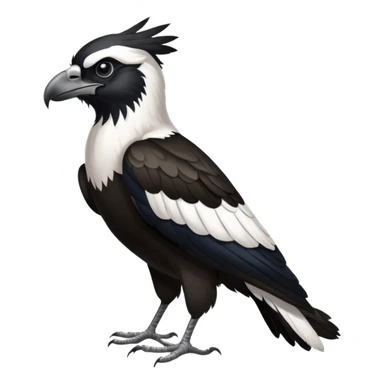 Collingwood magpie standing on wext coast eagle sticker