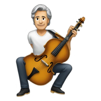 John mclaughlin qui joue de la trompette sticker